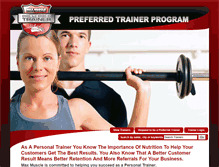 Tablet Screenshot of maxmuscletrainers.com